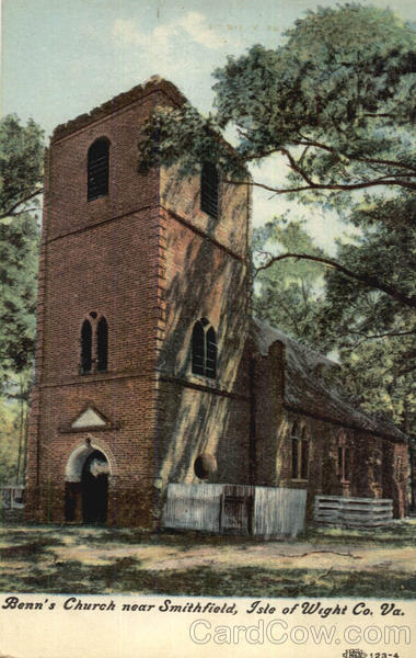 Benn's Church Near Smithfield Virginia