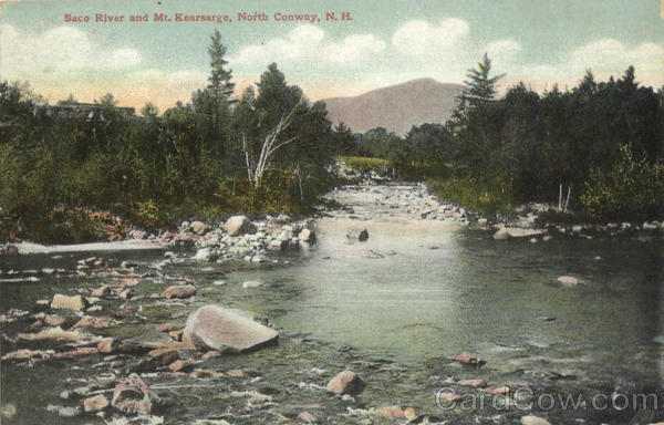 Saco River And Mt. Kearsarge North Conway New Hampshire