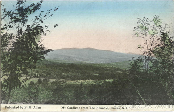 Mt. Cardigan From The Pinnacle Canaan New Hampshire