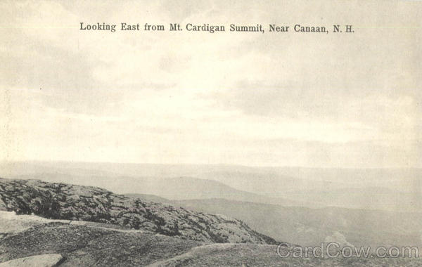 Looking East From Mt. Cardigan Summit Canaan New Hampshire