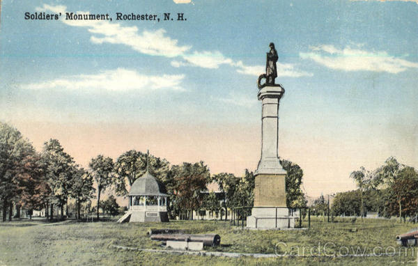 Soldiers Monument Rochester New Hampshire
