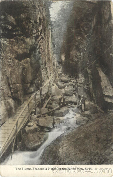 The Flume, Franconia Notch White Mountains New Hampshire