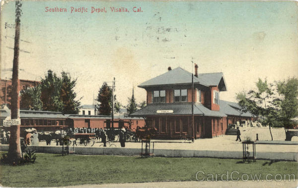 Southern Pacific Depot Visalia California