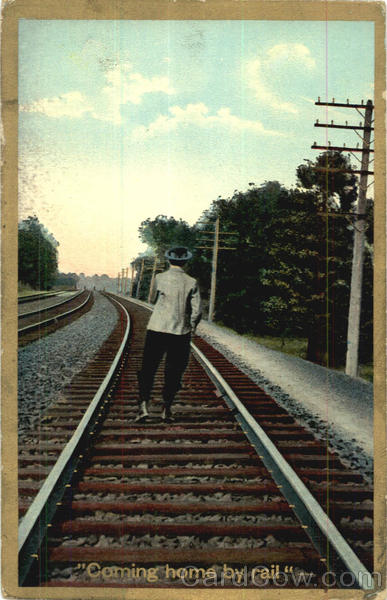 Coming Home By Rail Comic, Funny