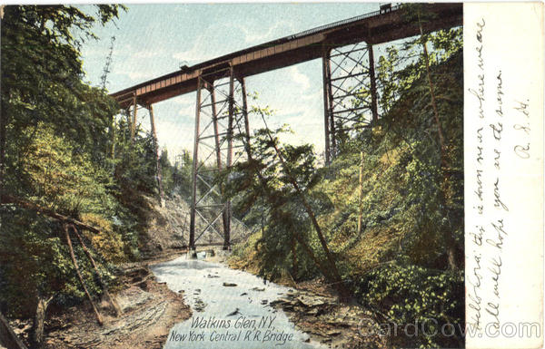 New York Central R. R. Bridge Watkins Glen