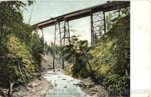 New York Central R. R. Bridge Watkins Glen