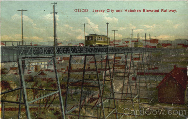 Jersey City And Hoboken Elevated Railway New Jersey