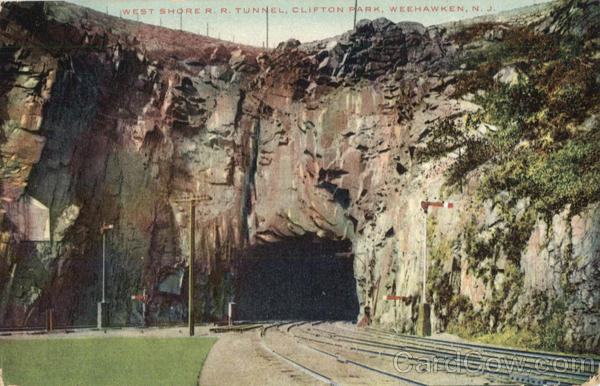West Shore R. R. Tunnel, Clifton Park Weehawken New Jersey