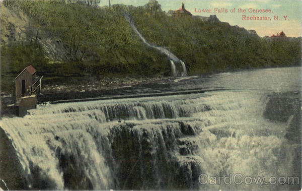 Lower Falls Of The Genesee Rochester New York