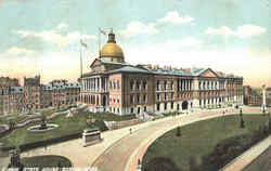 State House Boston, MA Postcard Postcard