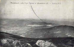 Monadnock Lake From Summit Of Monadnock Mt Dublin, NH Postcard Postcard