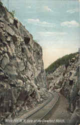 Gate Of The Crawford Notch Postcard