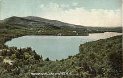 Monadnock Lake And Mt Postcard