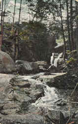 Artists Falls North Conway, NH Postcard Postcard