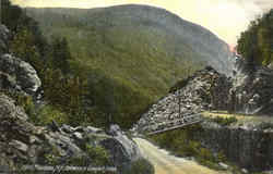 Entrance To Crawford Notch Postcard