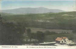 Mt. Cardigan From Murray Hill Canaan, NH Postcard Postcard