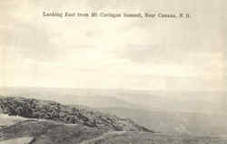 Looking East From Mt. Cardigan Summit Postcard