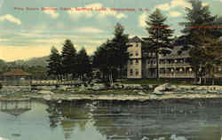 Pine Grove Springs Hotel, Spofford Lake Postcard