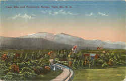 Twin Mts. And Franconia Range Twin Mountain, NH Postcard Postcard