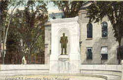 Commodore Perkin's Monument Concord, NH Postcard Postcard
