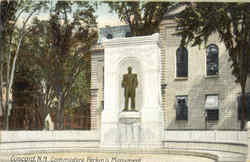 Commodore Perkin's Monument Postcard