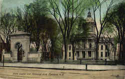 State Capitol And Memorial Arch Postcard