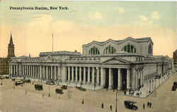 Pennsylvania Station New York City, NY Postcard Postcard