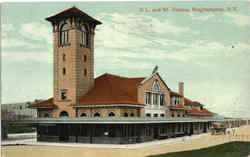D. L. & W. Station Binghamton, NY Postcard Postcard