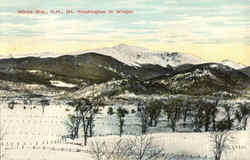 Mt. Washington In Winter Postcard