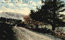 Mountain Road Near Shirley Hill House Scenic, NH Postcard Postcard
