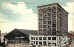 Traction Terminal Building Postcard