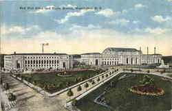 New Post Office And Union Station Postcard
