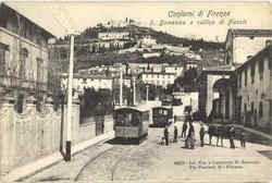 Contorni Di Firenze Trollies Postcard
