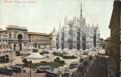 Piazza del Duomo Postcard
