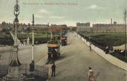 The Approach To Common And Pier Southsea, UK Hampshire Postcard Postcard