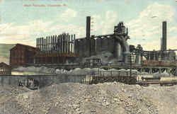 Blast Furnaces Postcard