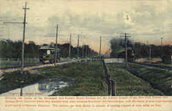 Electricity Versus Steam Postcard