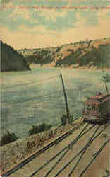 Devil's Hole Rapids Trains, Railroad Postcard Postcard