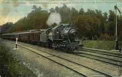 Lackawanna Limited Trains, Railroad Postcard Postcard