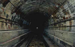 Tube Connecting New York And Brooklyn Postcard