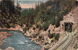 Tunnel In Cow Creek Canon Postcard