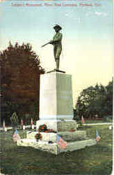Soldier's Monument Portland, OR Postcard 