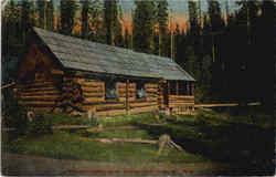 Miners Cabin Near Baker City Oregon Postcard Postcard