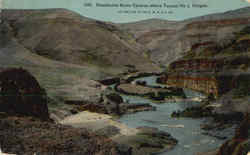 Deschutes River Canyon Above Tunnel No. 2 Deschutes River Canyon Above Tunnel No. 2
