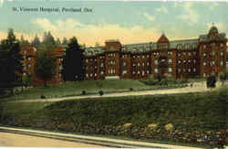 St. Vincent Hospital Portland, OR Postcard Postcard