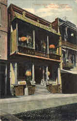 Chinese Joss House, Chintown San Francisco, CA Postcard Postcard