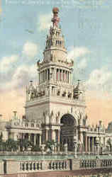 Tower Of Jewels At The Pan. Pac. Int. Expo San Francisco, CA Postcard Postcard