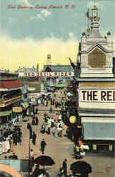 The Bowery Coney Island, NY Postcard Postcard