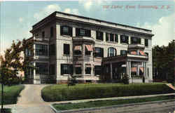 Old Ladies Home Postcard