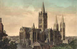 Truro Cathedral England Cornwall Postcard Postcard